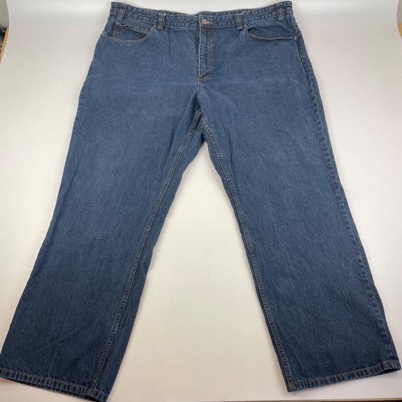Duluth Trading Mens Size 46x30 Ballroom Weekender 5-Pocket Jeans Straight Leg - Picture 1 of 6